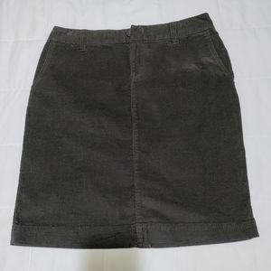 Women's corduroy skirt